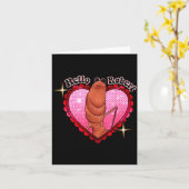 Carte Hello Robert It's Ing Me Off Marcus The Worm  (Fleur jaune)