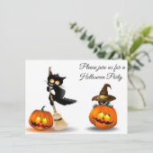 Carte Helloween (Debout devant)