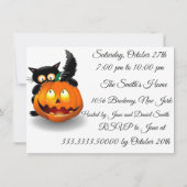 Carte Helloween (Dos)
