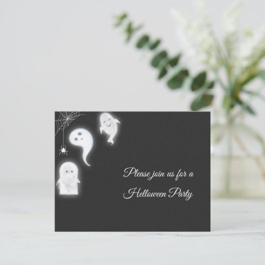 Carte Helloween (Debout devant)