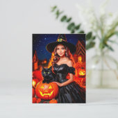 Carte Helloween (Debout devant)