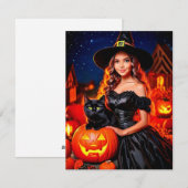 Carte Helloween (Devant / Derrière)
