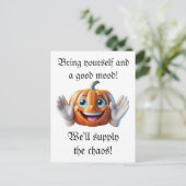 Carte Helloween (Debout devant)