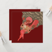 Carte Hen-Rock Barred (Devant/Arrière en situation)