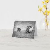 Carte henerydog (Fleur jaune)