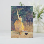 Carte Henri De Toulouse Lautrec - Danseur Espagnol (Debout devant)