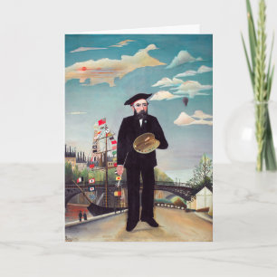 Carte Henri Rousseau - Moi Portrait-Paysage