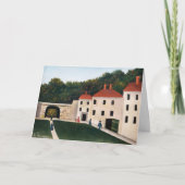 Carte Henri Rousseau - Promeneurs dans un parc (Devant)