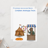 Carte Henry hyena hawker (Devant/Arrière en situation)