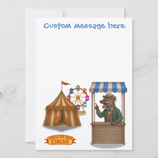 Carte Henry hyena hawker (Devant)