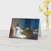 Carte Henry Ossawa Tanner Daniel dans le poste de Den de (Fleur jaune)