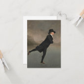 Carte Henry Raeburn - Le ministre du patinage (Devant/Arrière en situation)
