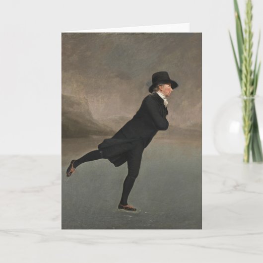 Carte Henry Raeburn - The Skating Minister Card (Devant)