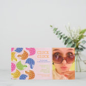 Carte Hens Night Bachelorette Party Événement Photo Invi (Debout devant)