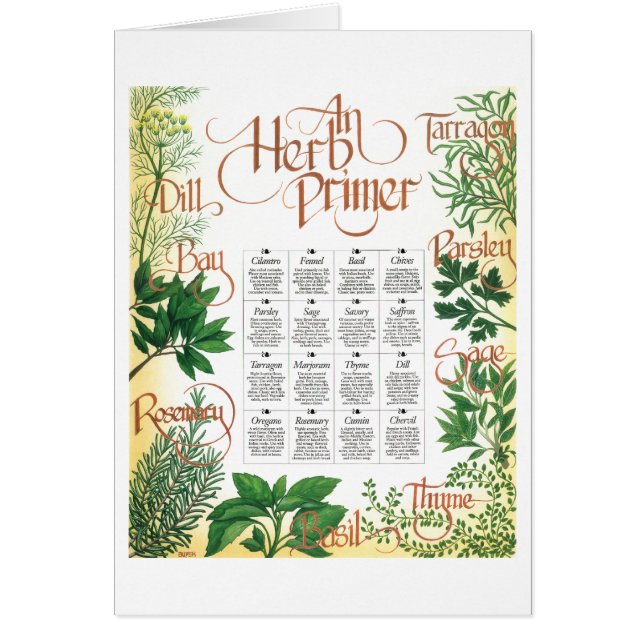 Carte Herb Primer (Devant)