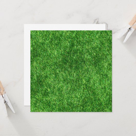 Carte Herbe verte (Devant/Arrière en situation)