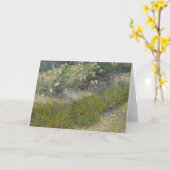 Carte Herbes et papillons par Vincent van Gogh (Fleur jaune)