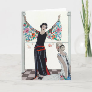 Carte Here Are My Wings - George Barbier