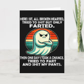 Carte Here I Sit All Broken Hearted Tried To But Only Fa (Devant)