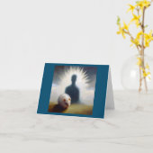 Carte Hérisson animal Spirit 3 (Fleur jaune)