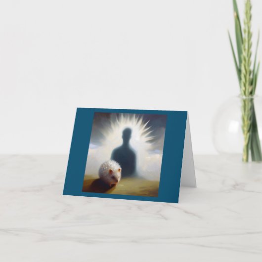Carte Hérisson animal Spirit 3 (Devant)