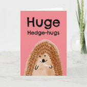 Carte Hérisson - Bien s'améliorer (Devant)