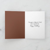 Carte Hérisson d'anniversaire dans un pot de fleurs en a (Intérieur)