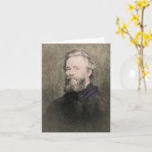 Carte Herman Melville - Auteur (Fleur jaune)