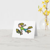 Carte Hermes (Fleur jaune)