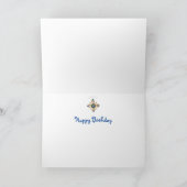 Carte Hermes the Maltese Birthday Greeting (Intérieur)