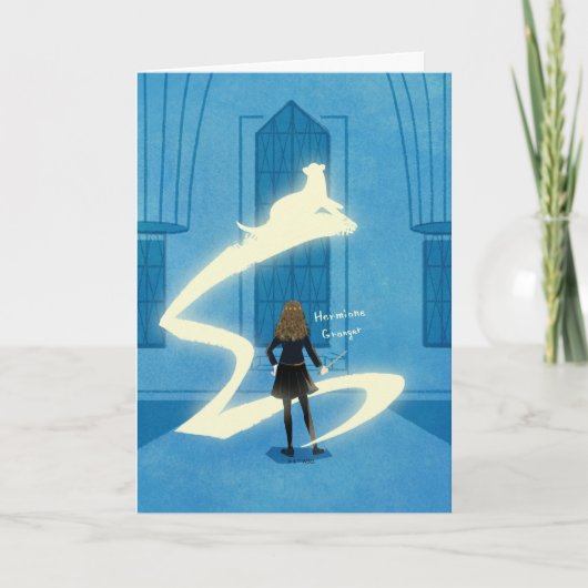 Carte Hermione Granger Patronus Painting (Devant)