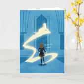 Carte Hermione Granger Patronus Painting (Fleur jaune)