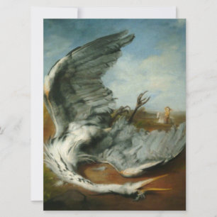 Carte Héron blessé (par George Frederick Watts)