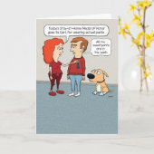 Carte Héros Drôle Pour Porter Des Pantalons (Fleur jaune)