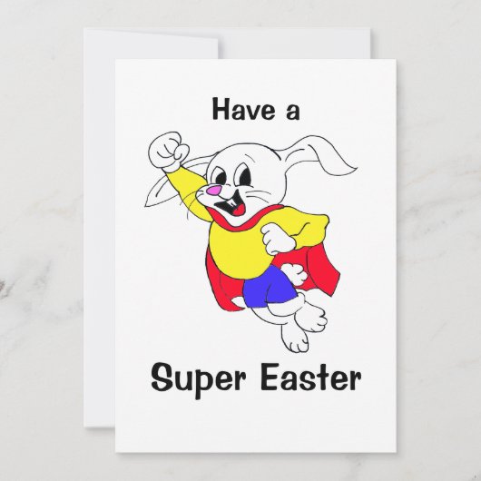 Carte Héros Rabbit de Pâques (Devant)