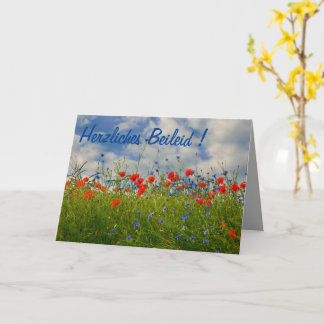 Carte Herzliches Beileid !