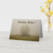 Carte Herzliches Beileid ! (Fleur jaune)