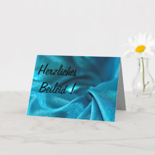 Carte Herzliches Beileid !