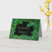 Carte Herzliches Beileid (Fleur jaune)