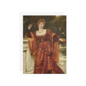 Carte Hesperia (par Frank Dicksee) (Devant/Arrière en situation)