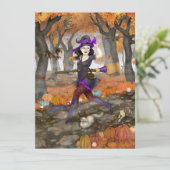 Carte Hester's Autumn Adventure (Debout devant)
