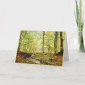 Carte Hêtre au printemps, Christian Zacho (Devant)