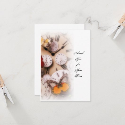 Carte Heure (Devant/Arrière en situation)