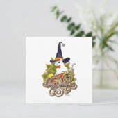 Carte Heure de la sortie d'Halloween (Debout devant)