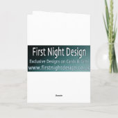 Carte Heure de la sortie d'Halloween (Dos)