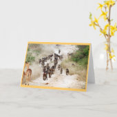 Carte Heure de pointe de babouin (Fleur jaune)