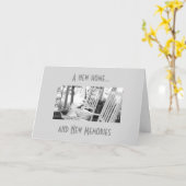 CARTE HEURE DES NOUVEAUX SOUVENIRS DANS VOTRE **NOUVELLE (Fleur jaune)