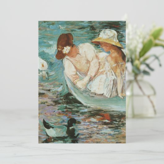 Carte Heure d'été | Mary Cassatt (Debout devant)