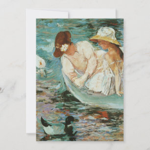 Carte Heure d'été Mary Cassatt