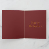 Carte Heure D'Halloween De La Seance Commune (Intérieur)